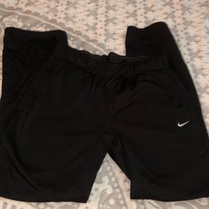 Black nike dri fit sweatpants